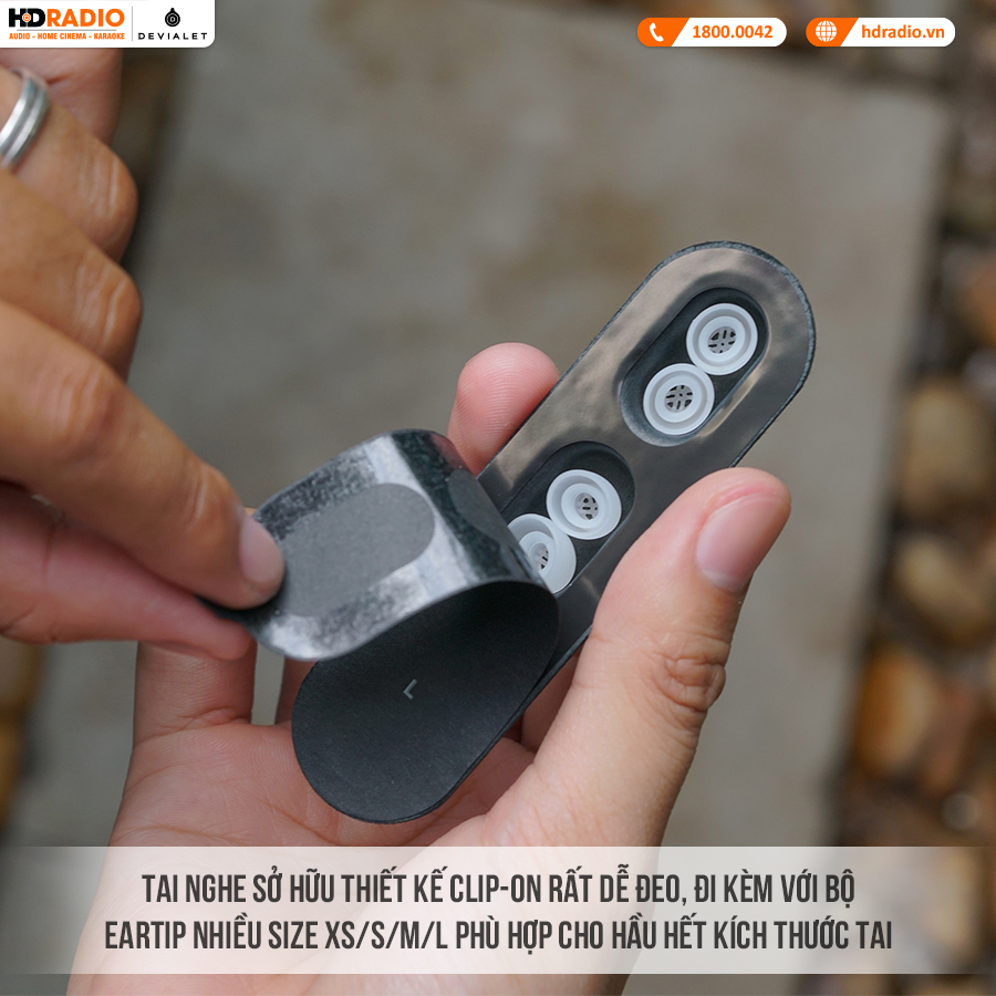 Tai Nghe Devialet Gemini (Không Dây, Chống Ồn, Pin 8 Giờ, IPX4)-6