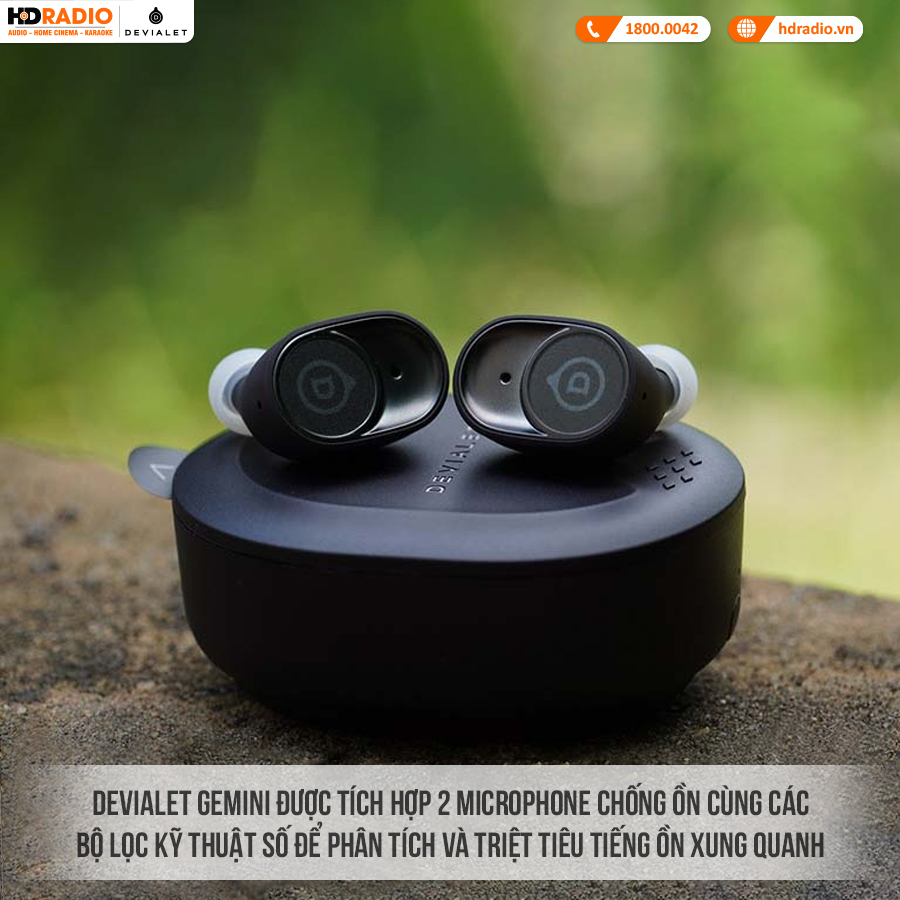 Tai Nghe Devialet Gemini (Không Dây, Chống Ồn, Pin 8 Giờ, IPX4)-7