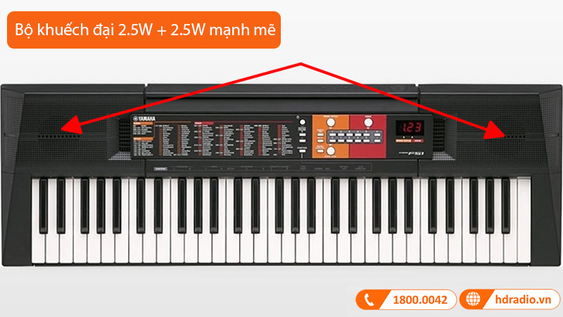 Đàn Organ Yamaha PSR F51-6