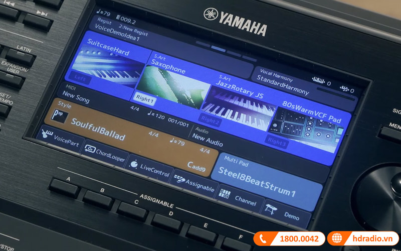 Đàn Organ Yamaha PSR SX900-5