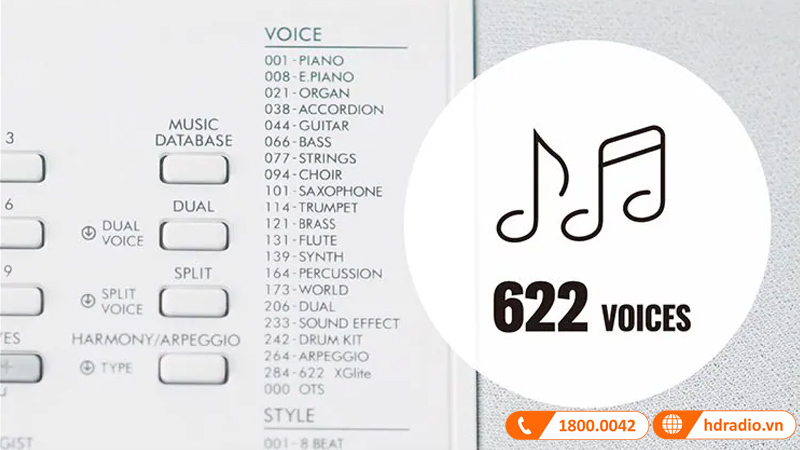 Đàn Organ Yamaha EZ300-11