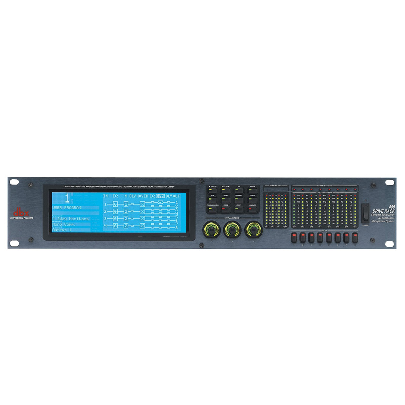 DriveRack DBX 480, 4 input, 8 output, 35W-1