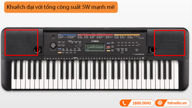 Đàn Organ Yamaha PSR E263-14