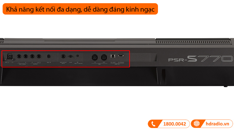 Đàn Organ Yamaha PSR S770-17