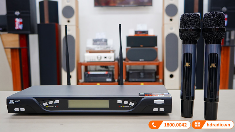 Micro JKaudio K800, Cảm biết gia tốc, Cảm biến tự ngắt, Dò sóng sạch-17