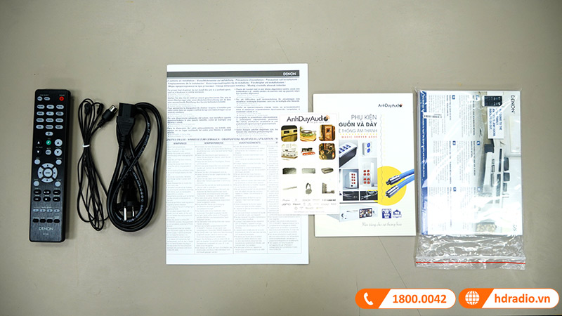 Amply Denon DRA-800H (2 Kênh, 100W/CH, HEOS, AirPlay 2, Bluetooth, WiFi, HDMI, Optical, Analog RCA)-21