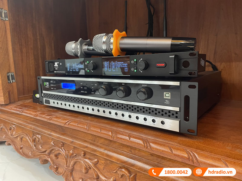 Dàn karaoke Wharfedale HK30 (Wharfedale WH10 Neo, JKaudio K300, Kiwi PD8000)-6