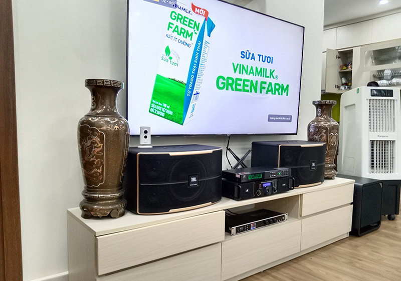 Dàn karaoke JBL gia đình HK24 (JBL Pasion 10, Công suất, vang cơ, micro, Sub)-2