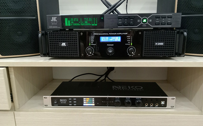 Dàn karaoke JBL gia đình HK24 (JBL Pasion 10, Công suất, vang cơ, micro, Sub)-4