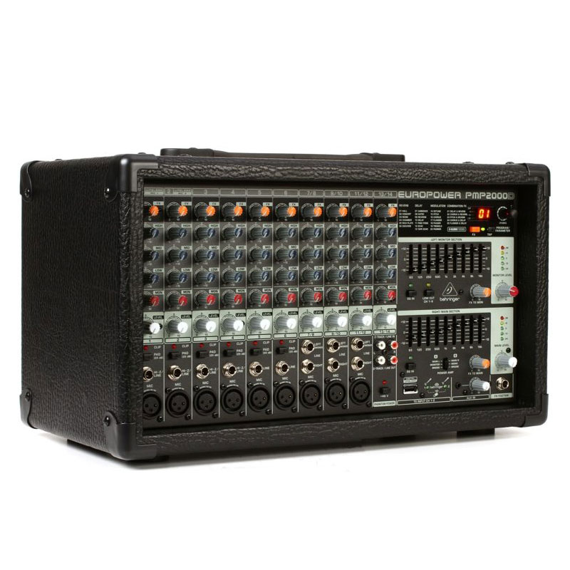 Mixer Behringer PMP2000D, 14 kênh, 2000W-3