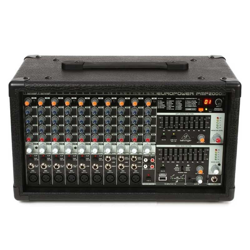 Mixer Behringer PMP2000D, 14 kênh, 2000W-5