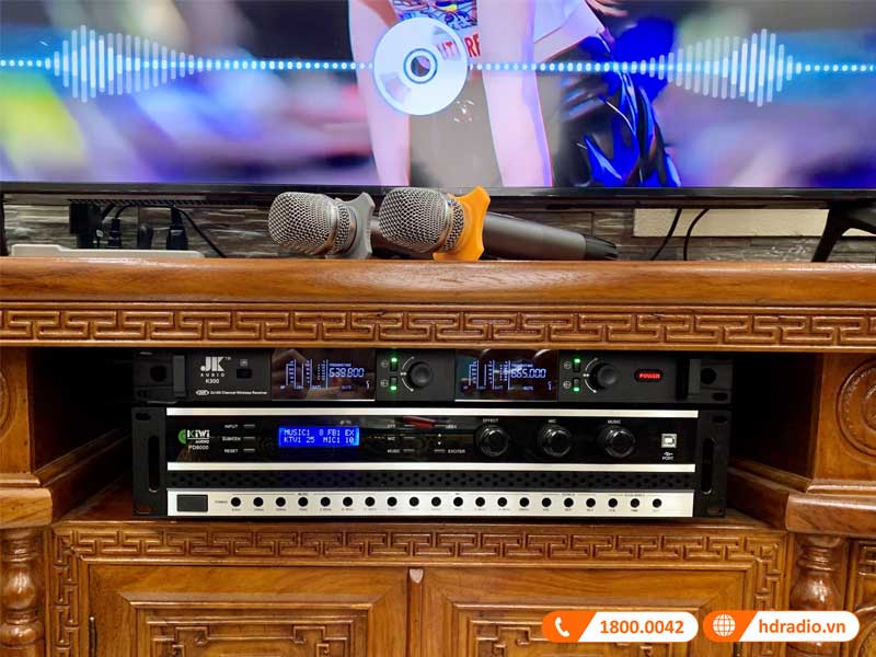 Dàn karaoke gia đình GD06, Karaoke Box, Music Box, chung cư giá rẻ (Cavs LF710, Kiwi PD8000, JKaudio K300)-10