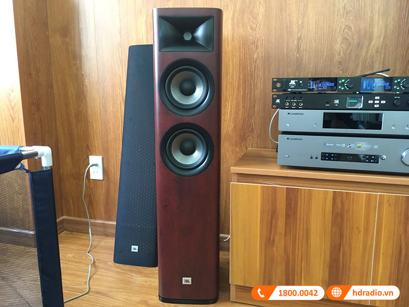 Dàn Nghe Nhạc và Hát Karaoke JBL NK17 (JBL Studio 680 + Cambridge CXA61 + Micro + Vang Số)-4