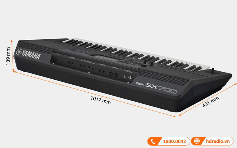 Đàn Organ Yamaha PSR SX700-3