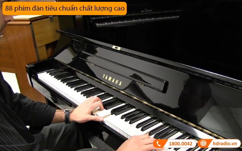 Đàn Piano Yamaha U1J, upright piano-7