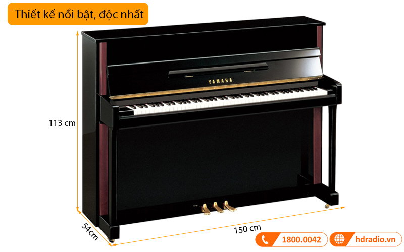 Đàn Piano Yamaha JX113T, upright piano-3