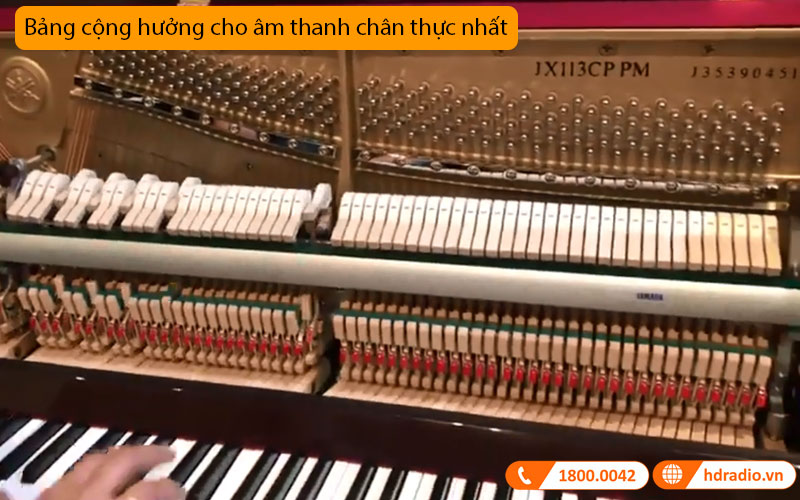 Đàn Piano Yamaha JX113CP, upright piano-7