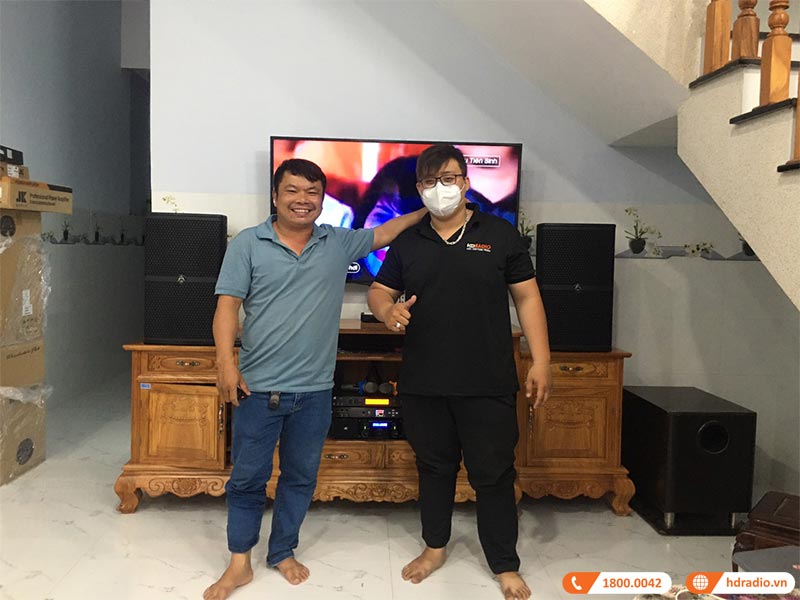Dàn Karaoke Cao Cấp HDR68 ( Wharfedale Wh12 , Công suất, X6000 Plus, Micro JKaudio B9)-8