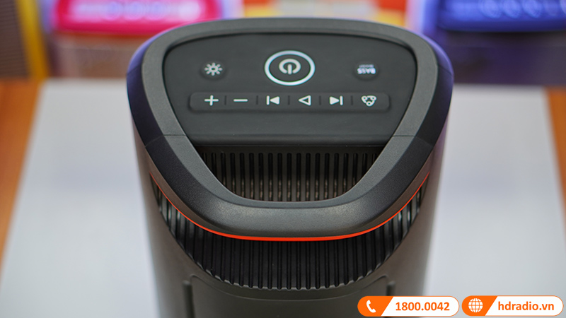 Loa Monster Sparkle Công suất 60W, LED đẹp, Bluetooth, AUX, IPX5, Pin 12h-5