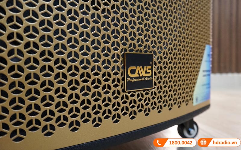 Loa kéo CAVS PX15, Bass 40cm, 700W, Pin 4h-3