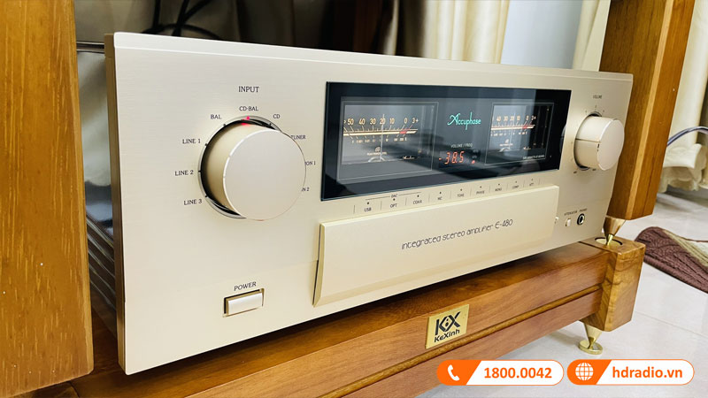 Amply Accuphase E480, 2 Kênh, 180W/CH (8 Ohm)-9