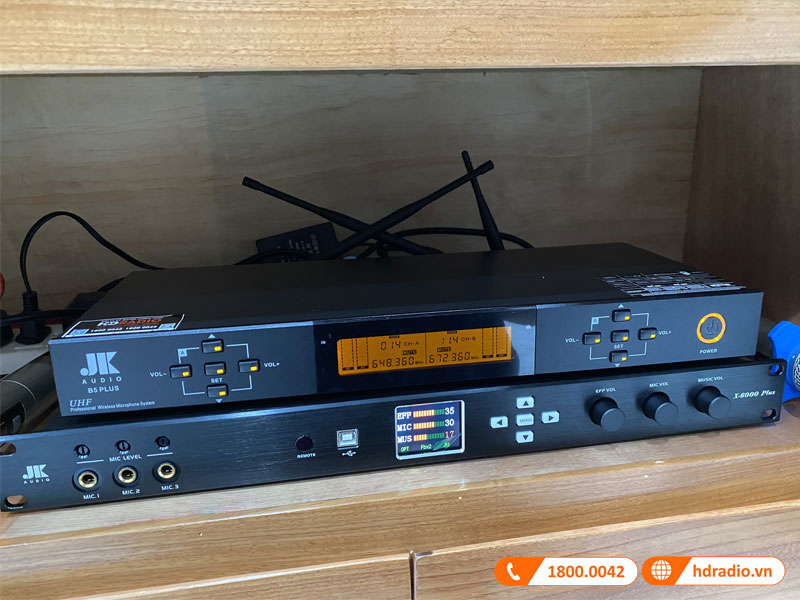 Micro không dây JKAudio B5 Plus, Cảm biến tự ngắt, Dò sóng sạch-10