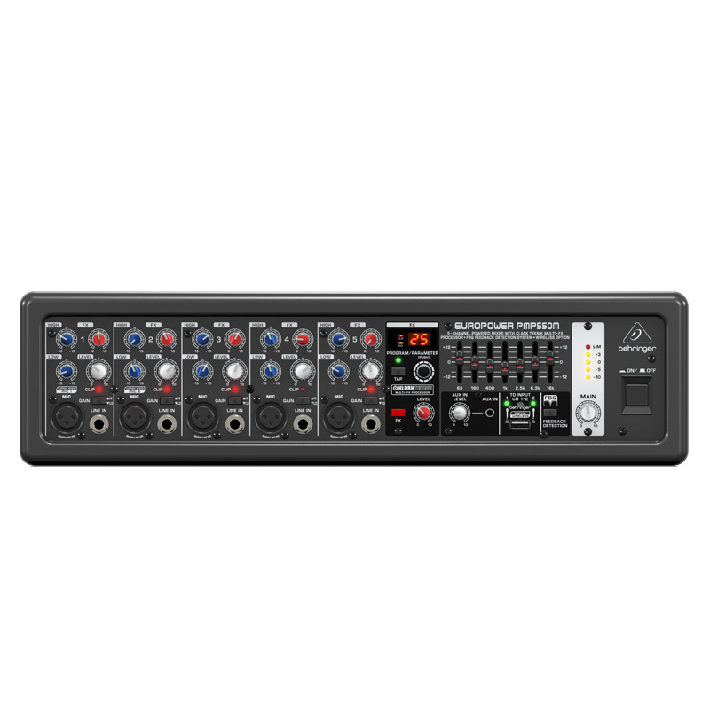 Bàn mixer Behringer PMP550M, 5 kênh-1