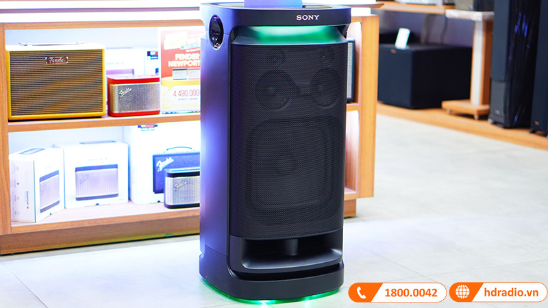 Loa Sony SRS-XV900, Bluetooth 5.2, Pin 25h, Music Center, Bluetooth, AUX-5