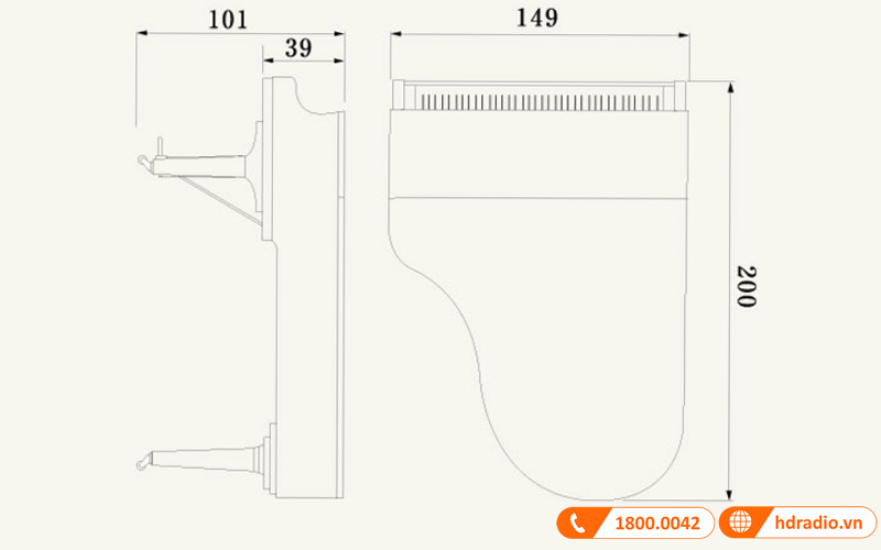 Đàn Piano Yamaha C5X-3
