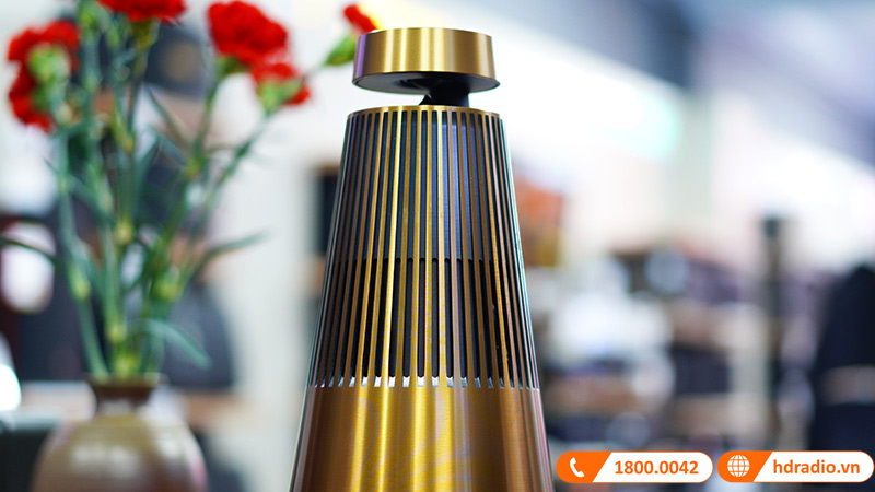 Loa B&O BeoSound 2, Âm thanh 360 độ, Công Suất 102W, Bluetooth, AUX, google Assistant, Kết nối đa phòng-4