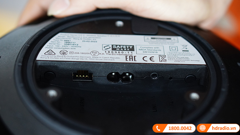 Loa B&O BeoSound 2, Âm thanh 360 độ, Công Suất 102W, Bluetooth, AUX, google Assistant, Kết nối đa phòng-21