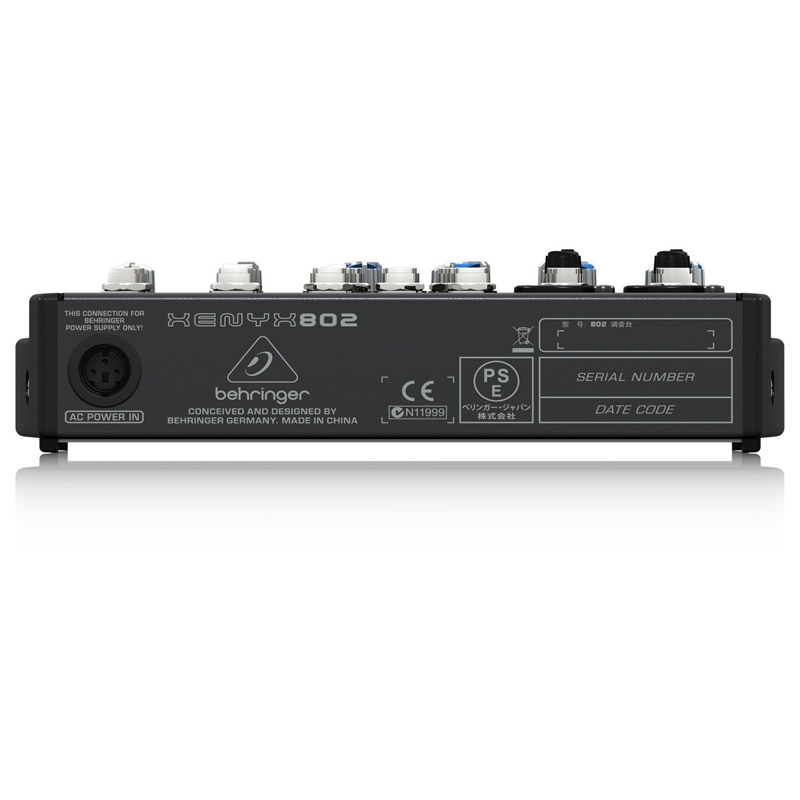 Bàn mixer Behringer Xenyx 802, 8 đầu vào, 2 bus-3