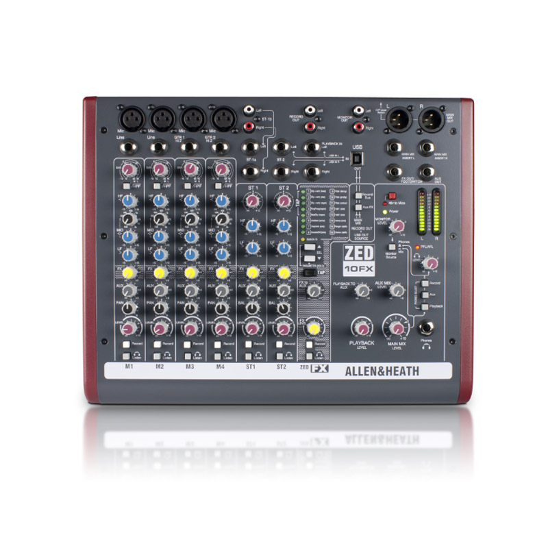 Bàn mixer Allen & Heath ZED-10FX 4 Mic/Line Input, 2 Stereo Input-2