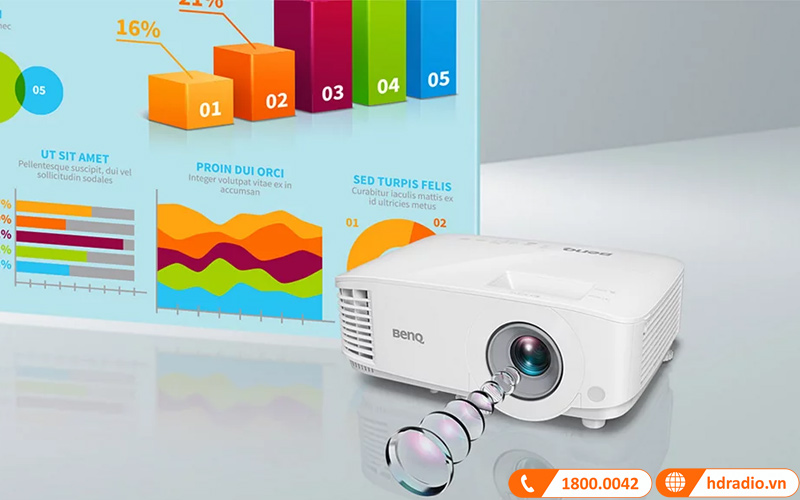 Máy chiếu BenQ MS560, 4000 ANSI Lumens, SVGA-6