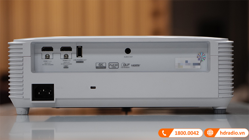 Máy chiếu Optoma HD30HDR, 3800 ANSI Lumens, Full HD (1920 x 1080) 28-301 inch, HDR10, HDMI 2.0, USB-15