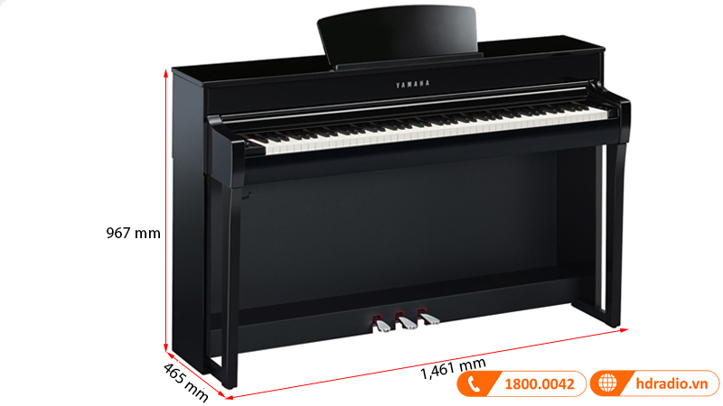 Đàn Piano Yamaha CLP-775-2