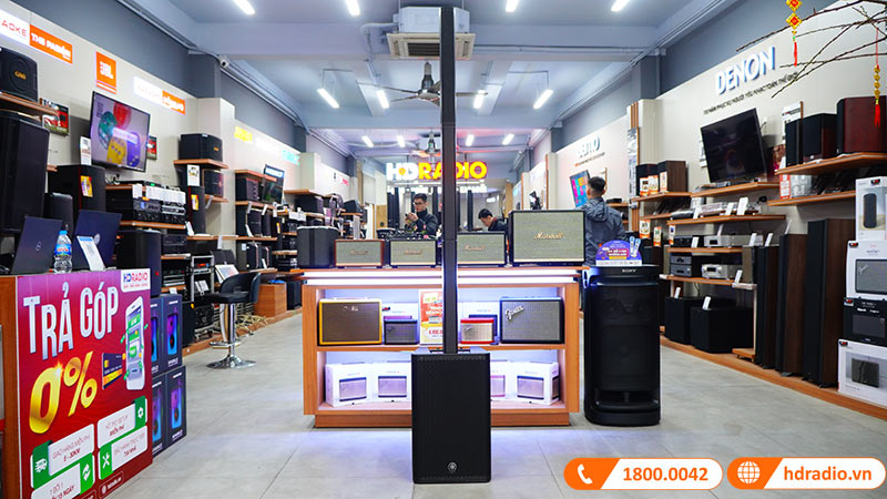 Loa Yamaha DXL1K, Công Suất 1100W, Mixer 2 kênh, XLR-1