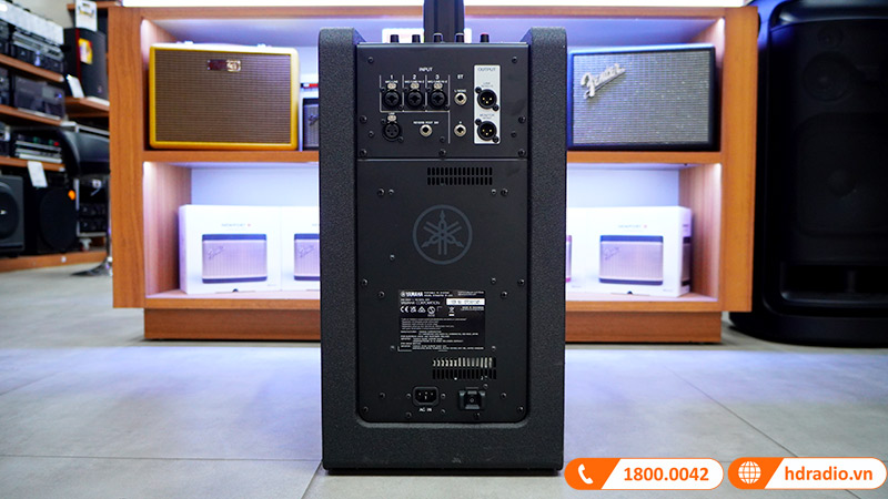 Loa Yamaha Stagepas 1K MKII, công suất 1100W, Mixer 5 kênh, Bluetooth 5.0, XLR (Hàng Demo mới 99%)-10