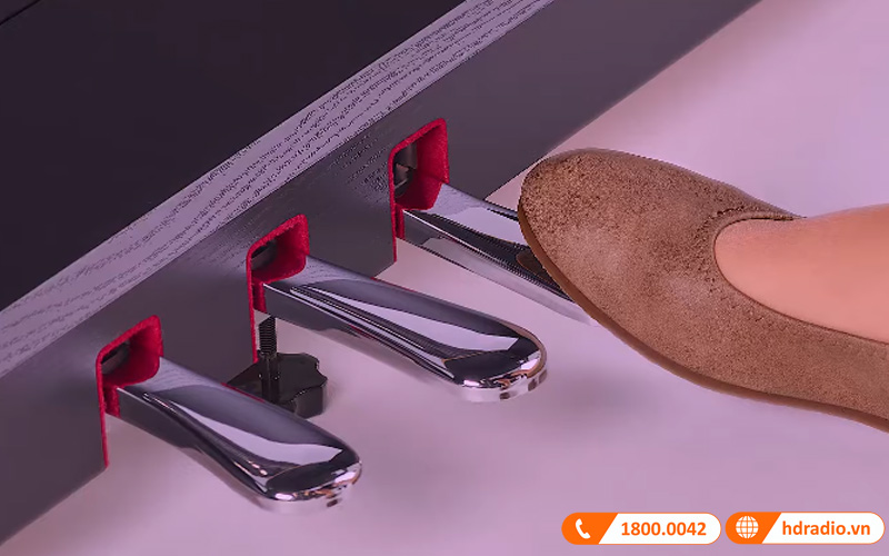 Đàn Piano Yamaha YDP-105, 88 Phím GHS, 10 âm sắc, 64 âm Polyphony, âm thanh AMW Stereo Sampling-9