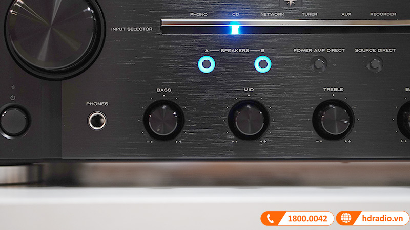 Amply Marantz PM8006, 2 Kênh, 70W/CH (8 Ohm), Kết nối Analog LR-5