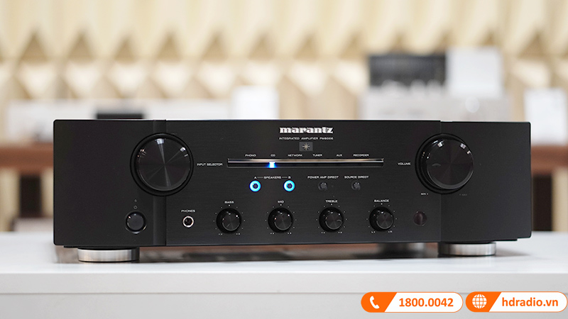 Amply Marantz PM8006, 2 Kênh, 70W/CH (8 Ohm), Kết nối Analog LR-9