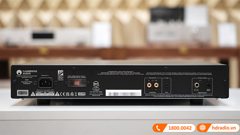 Đầu CD Cambridge Audio CXC V2, RCA, OPTICAL, COAXIAL (Hỗ trợ CD, CD-R / RW)-8