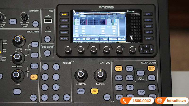 Bàn mixer Midas M32R Live Bundle, 40 kênh Digital-9