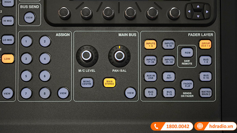 Bàn mixer Midas M32R Live Bundle, 40 kênh Digital-11