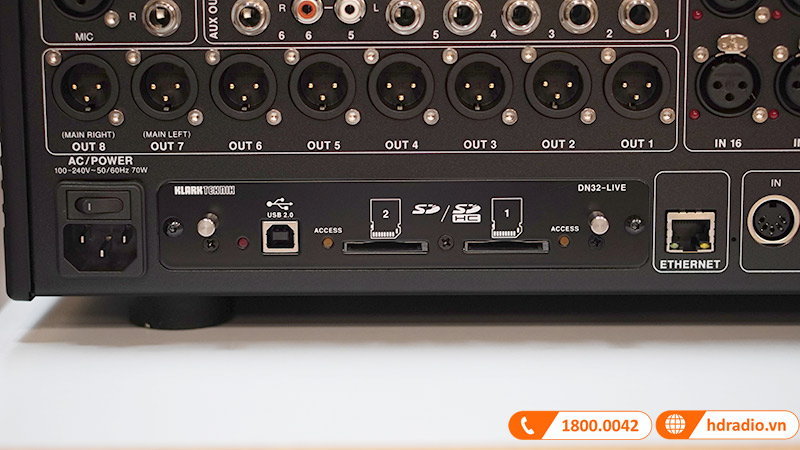 Bàn mixer Midas M32R Live Bundle, 40 kênh Digital-30