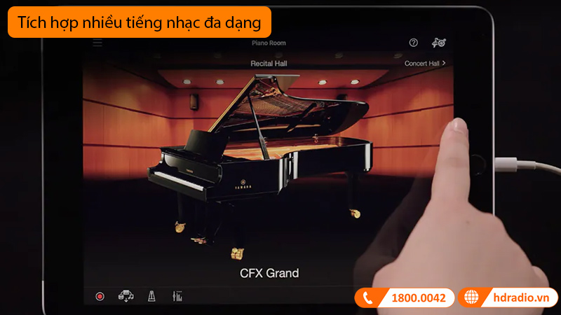 Đàn Piano Yamaha YDP-S35, piano điện-8