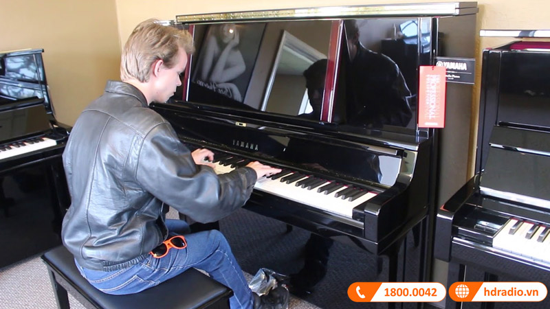 Đàn Piano Yamaha YUS5 SH3, upright piano-1