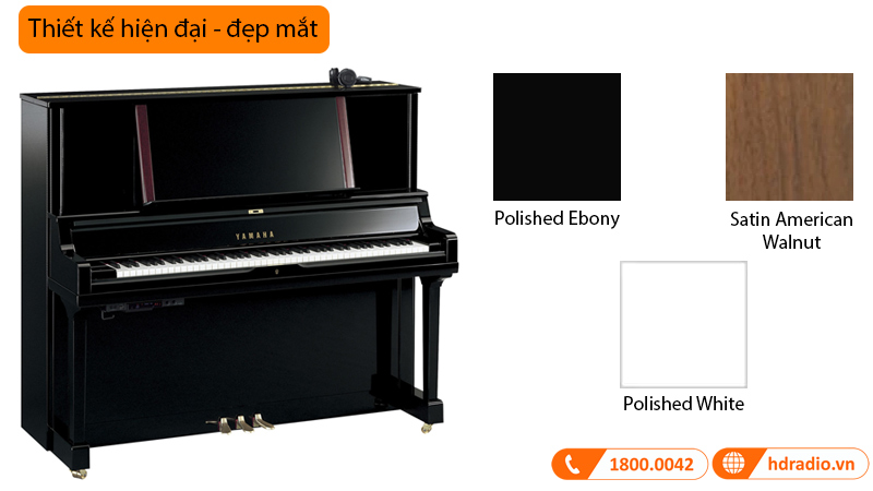 Đàn Piano Yamaha YUS5 SH3, upright piano-3