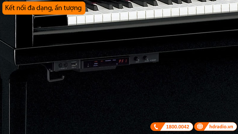 Đàn Piano Yamaha YUS5 SH3, upright piano-11