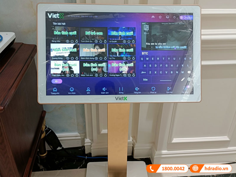 Màn hình cảm ứng VietK 22 Inch, Cảm ứng điện dung, Full HD-1